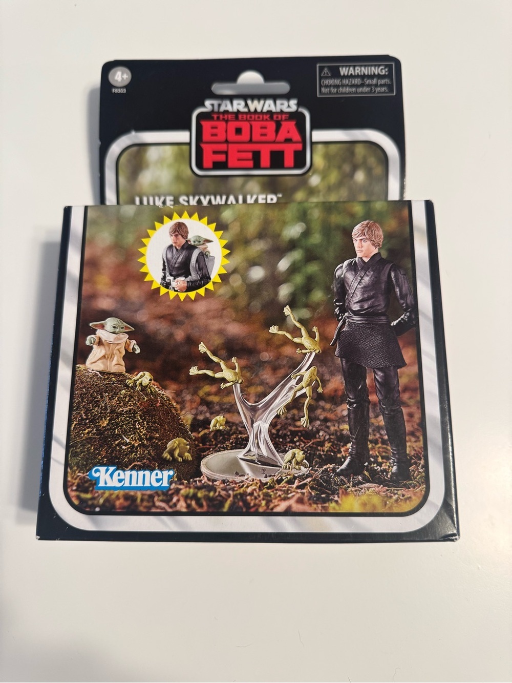 Star Wars Boba Fett Luke Skywalker & Grogu Figurine